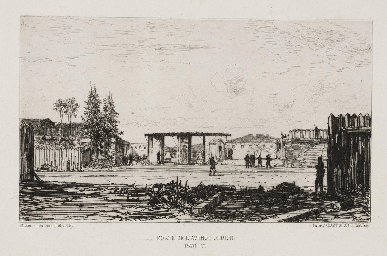 Porte du lavanse Ulrich door Maxime Lalanne