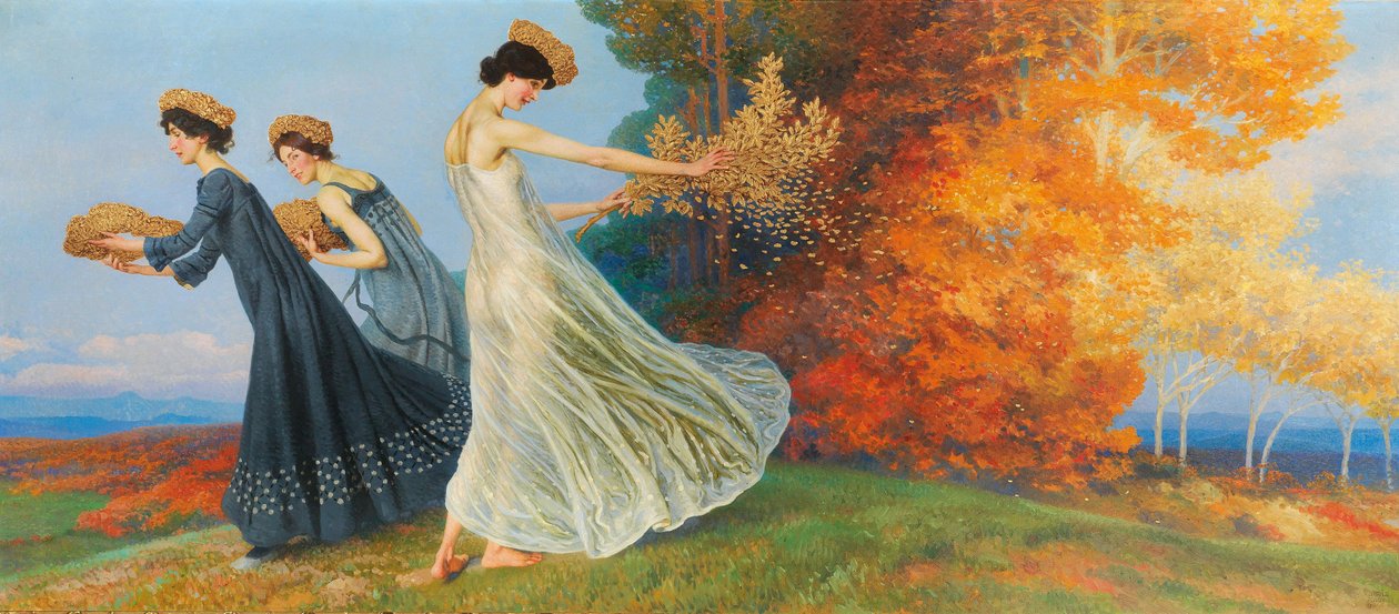 Herfstgoud, 1905 door Maximilian Lenz