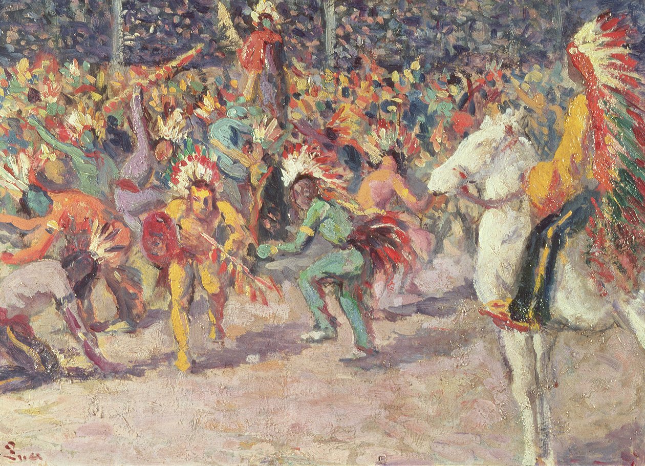 Buffalo Bill door Maximilien Luce