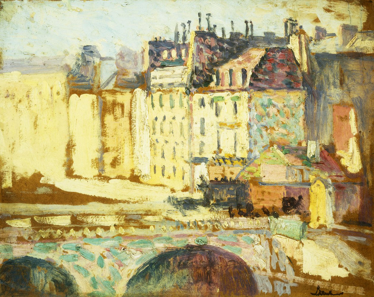 Parijs, Le Pont Neuf door Maximilien Luce