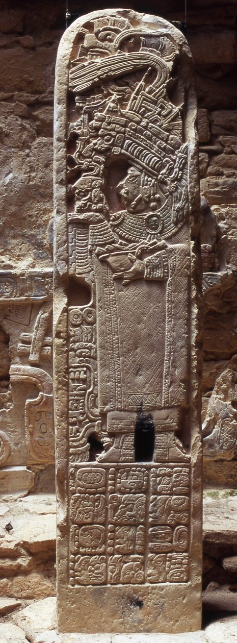 Stèle 35 door Mayan