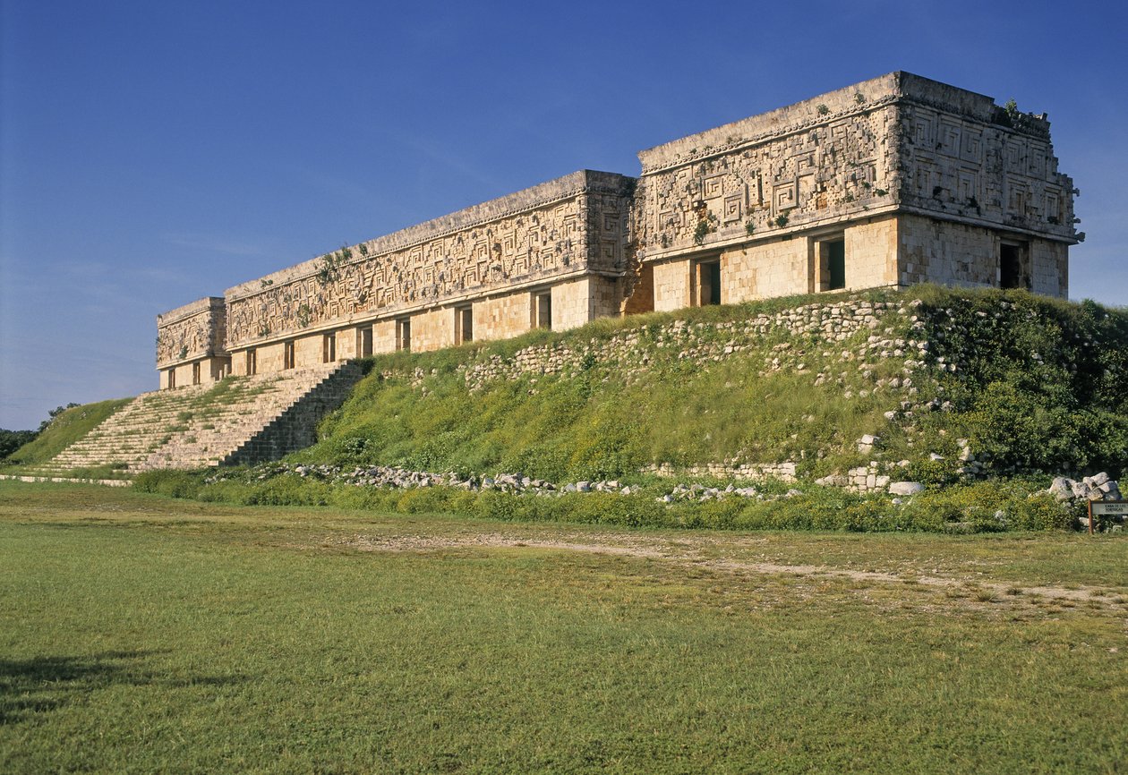 Het paleis van de gouverneur door Mayan