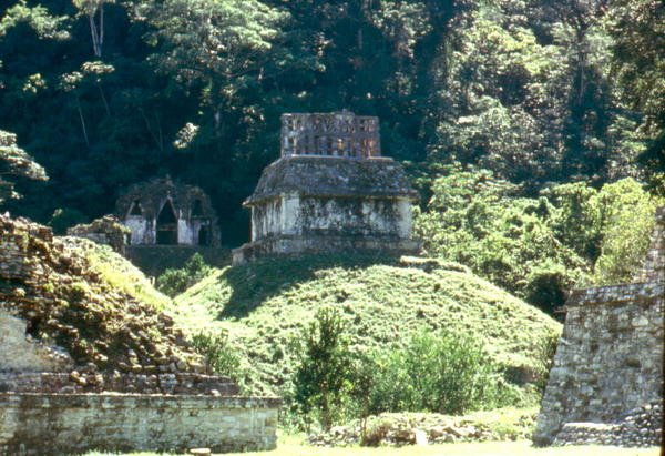 Maya Tempel XXI door Mayan