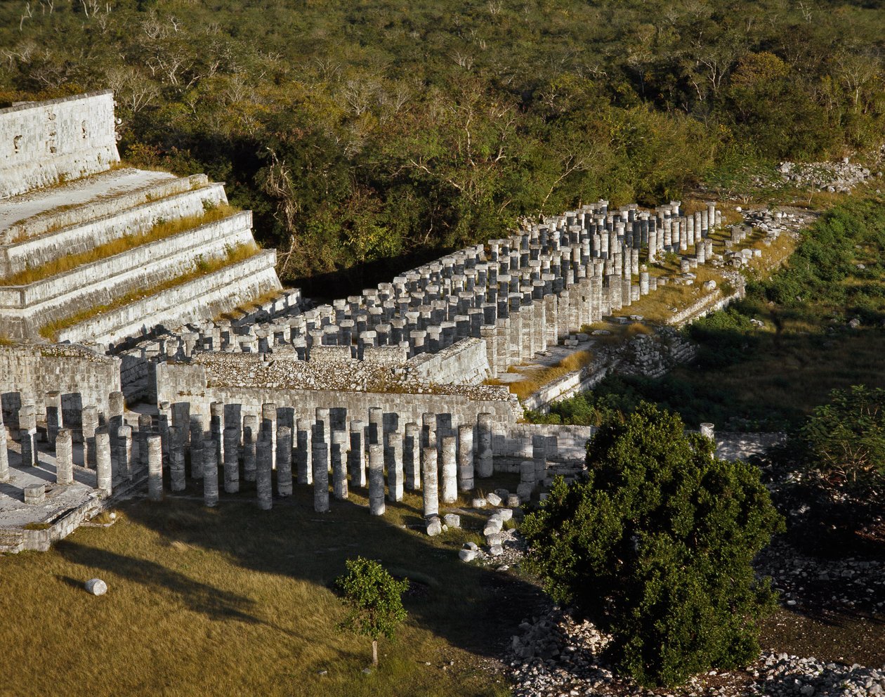 Tempel van 1000 kolommen door Mayan Mayan