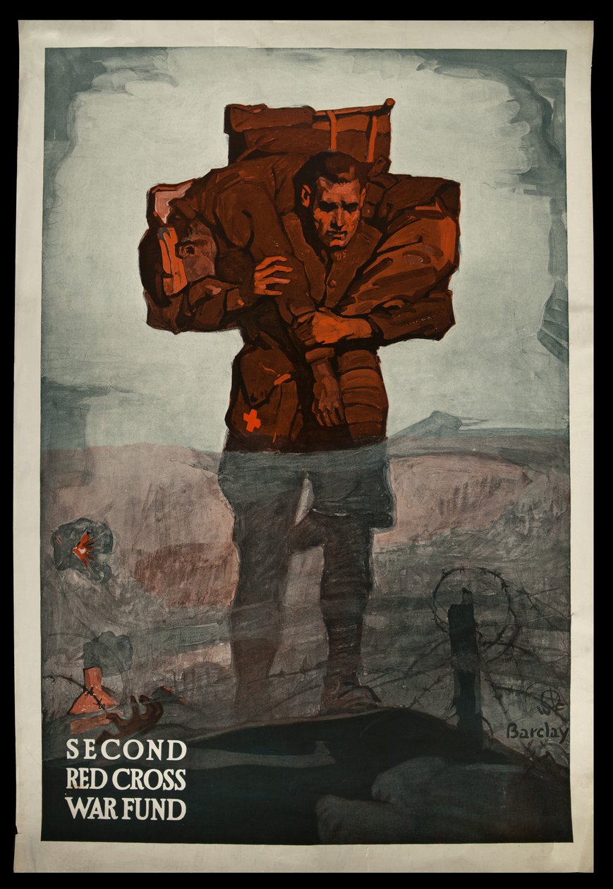 Tweede Rode Kruis Oorlogsfonds, 1917-18 door McClelland Barclay