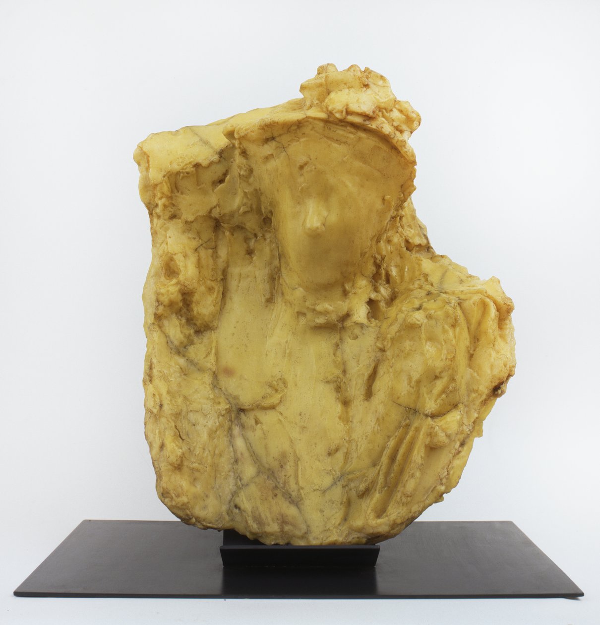 Dame à la voilette door Medardo Rosso