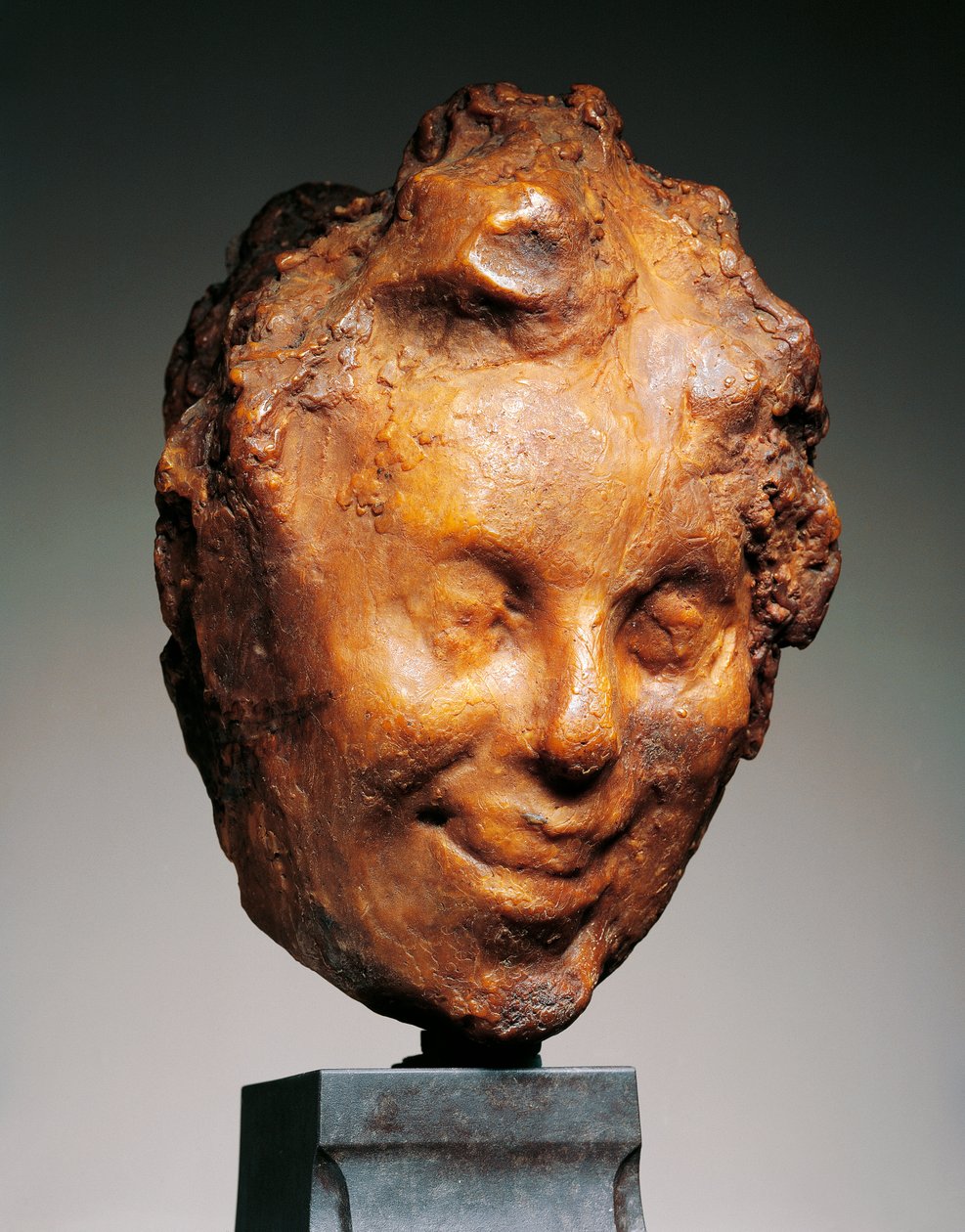 Rieuse (De Lachende Vrouw) door Medardo Rosso