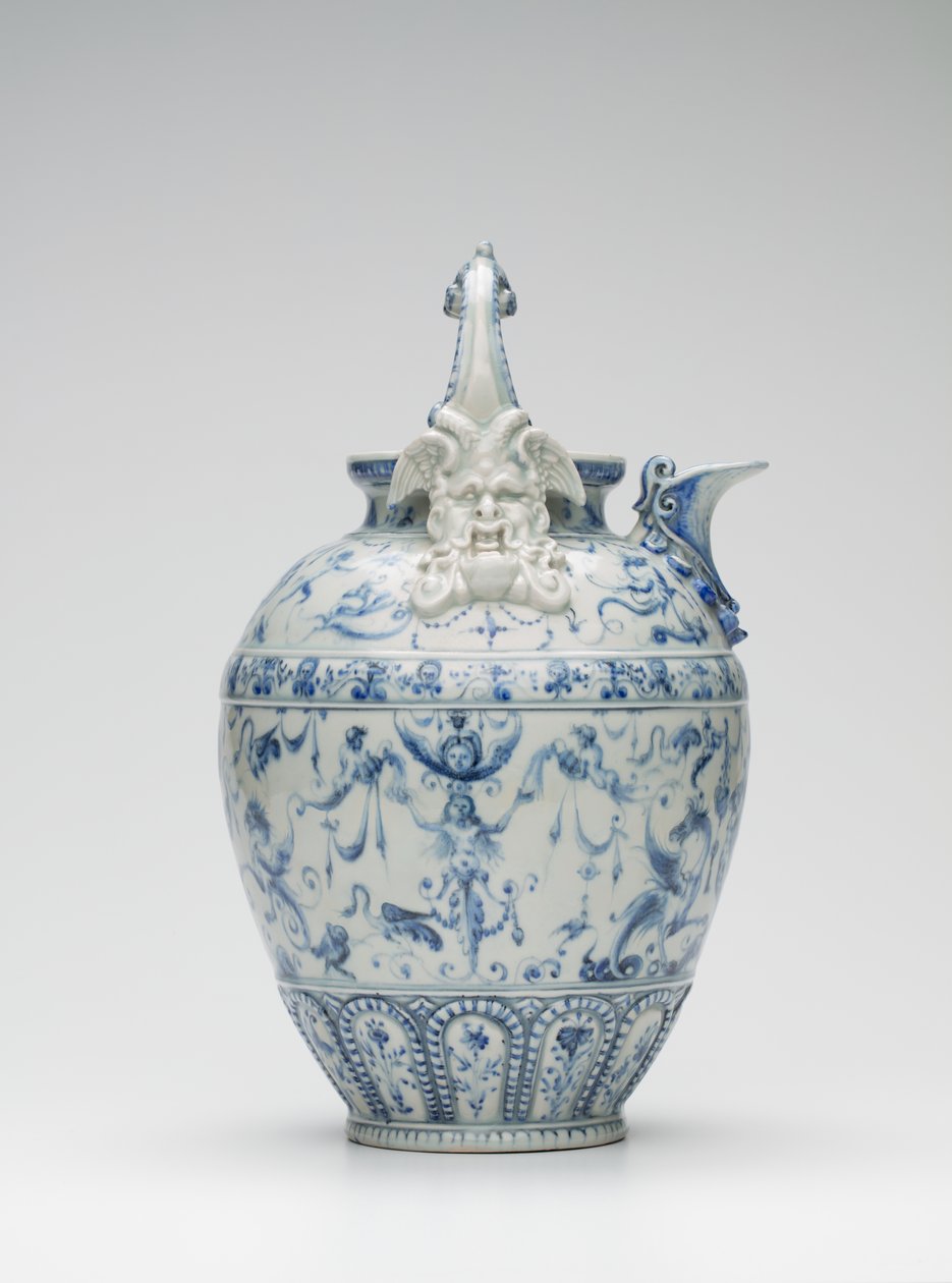 Kruik (Brocca) door Medici Porcelain Manufactory