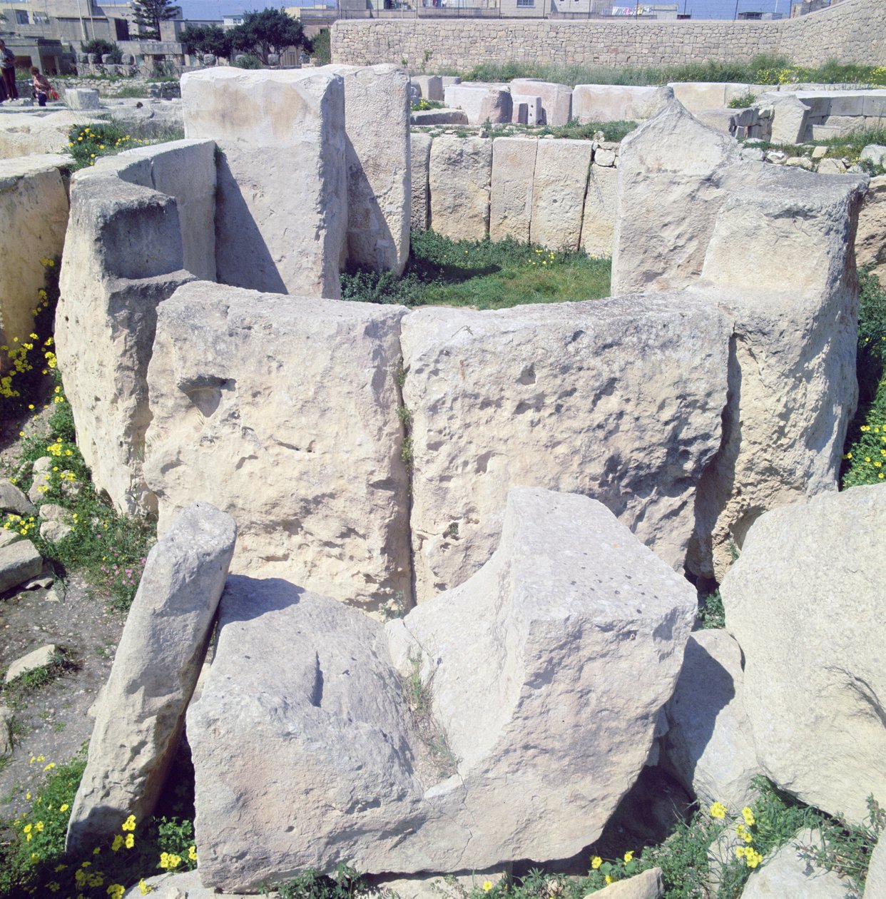 Megalithische tempelsite door Megalithic