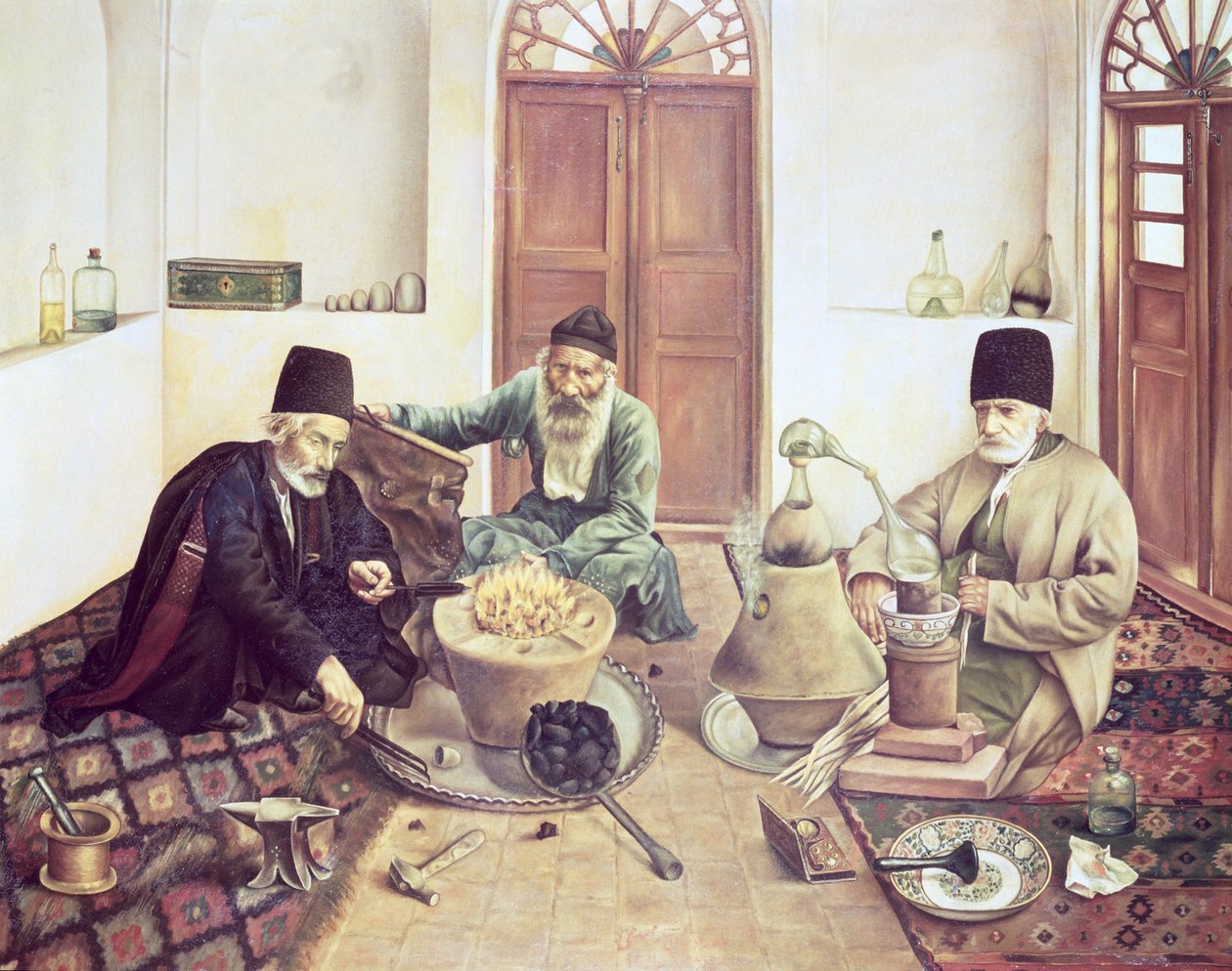 Alchemisten, 1893 door Mehdi