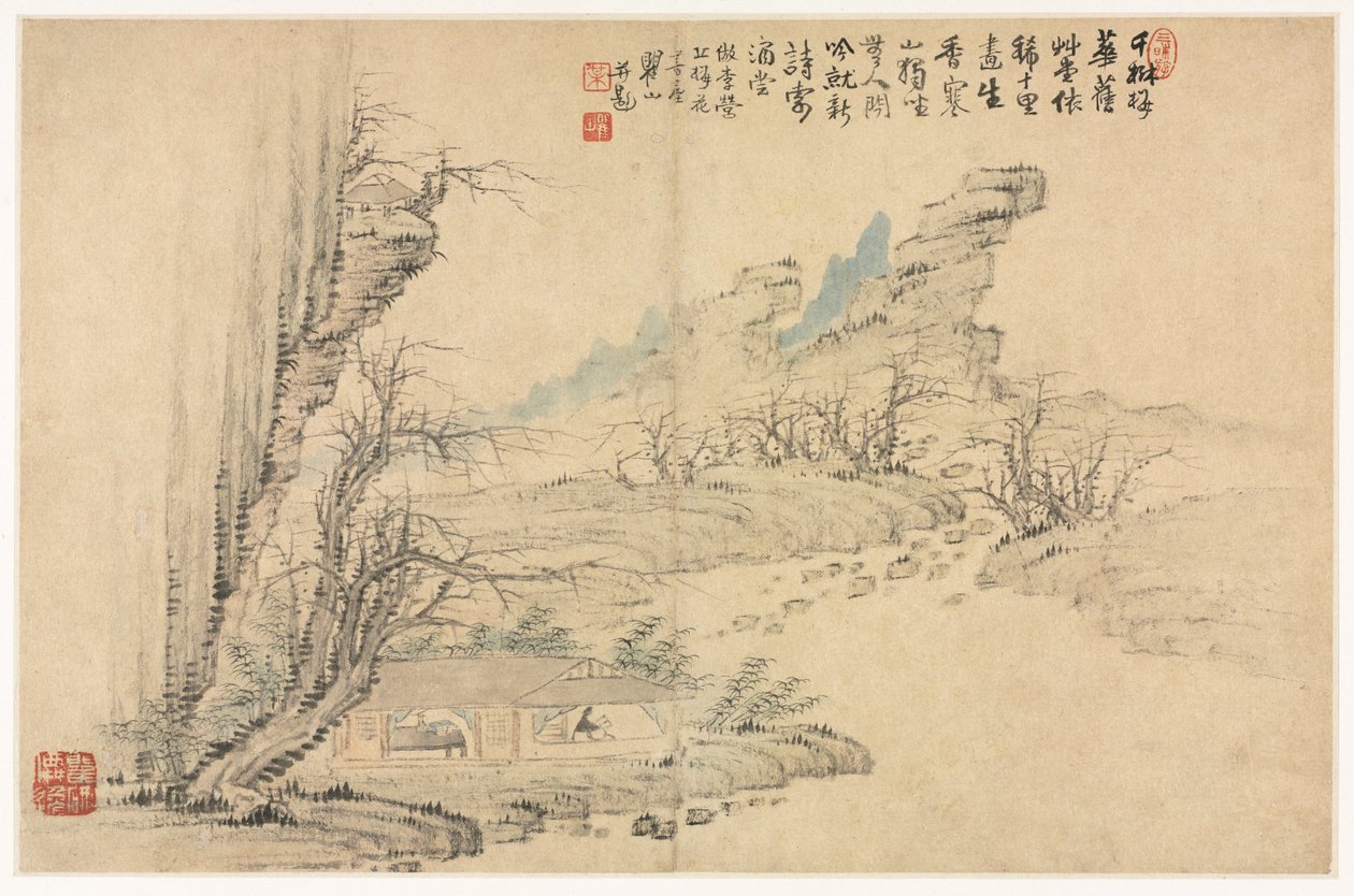 Landschappen in verschillende stijlen naar oude meesters door Mei Qing