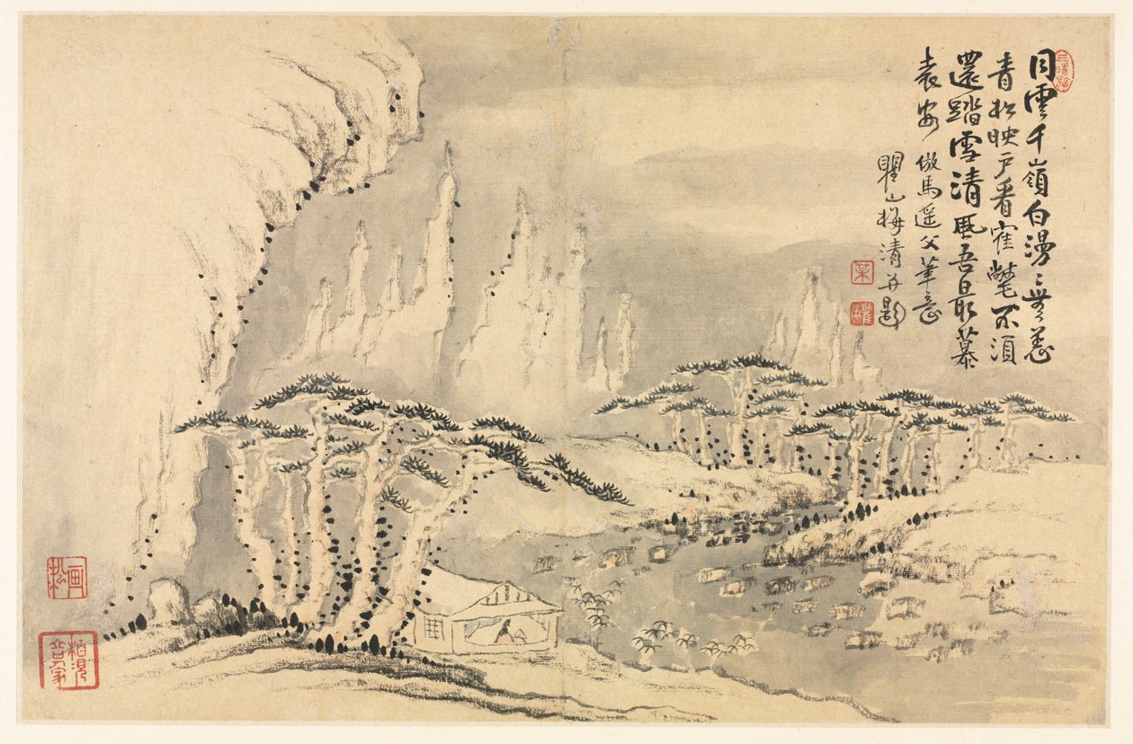 Landschappen in verschillende stijlen naar oude meesters door Mei Qing