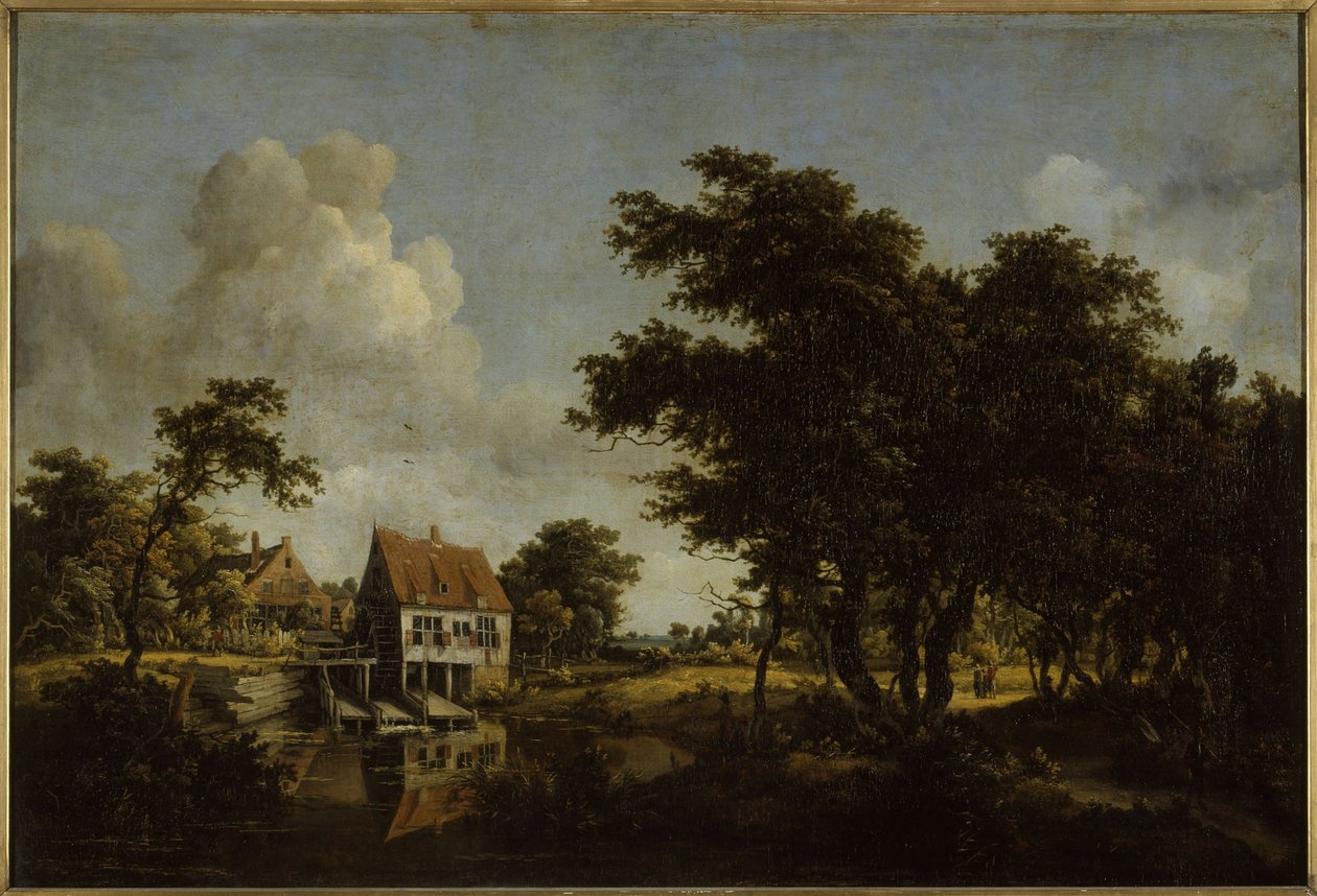 De Molens, tussen 1664 en 1668 door Meindert Hobbema