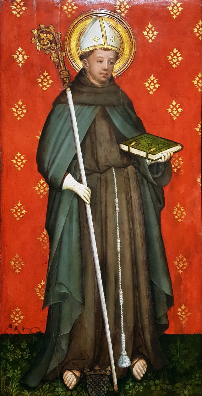Sint Lodewijk van Toulouse door Meister von St. Laurenz
