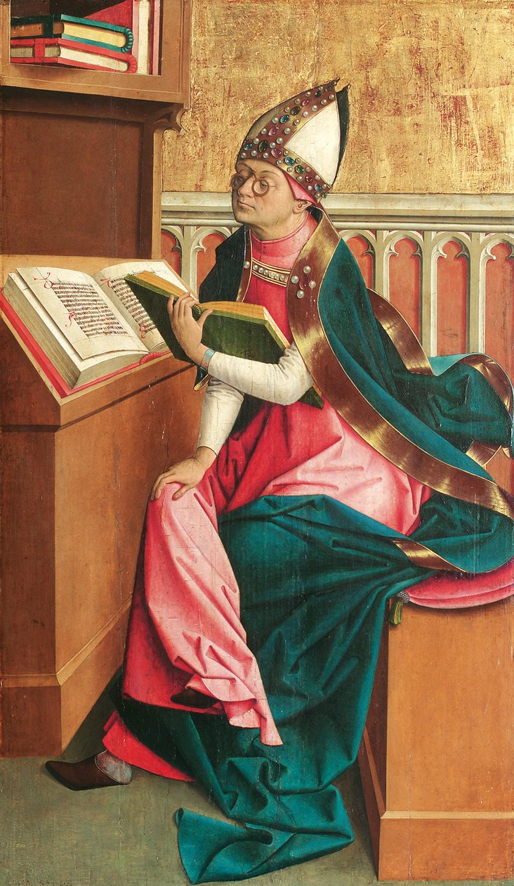 Heilige Augustinus door Meister von Großgmain