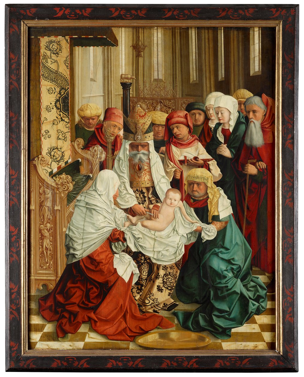 Besnijdenis van Christus door Meister von Mondsee