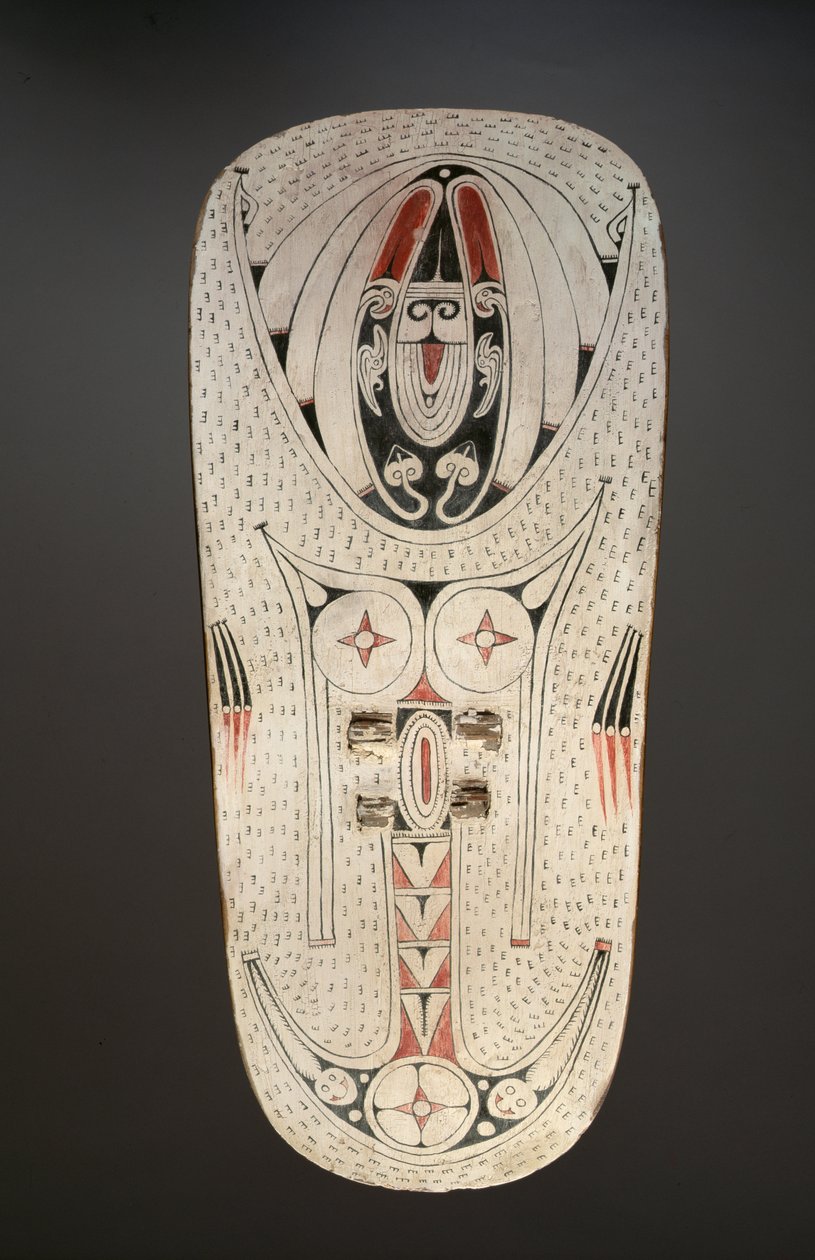 Schild (beschilderd hout) door Melanesian