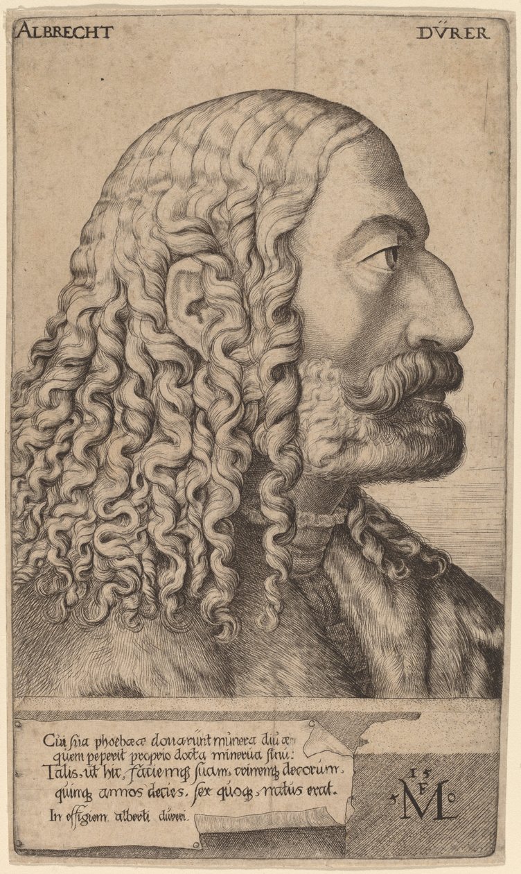 Albrecht Dürer door Melchior Lorch