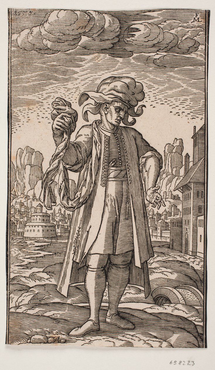 De kok van de sultan door Melchior Lorck