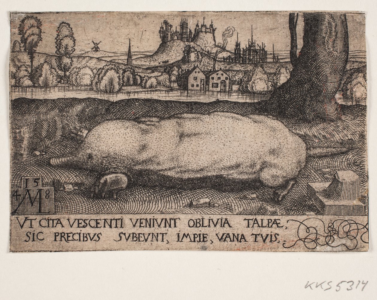 De mol door Melchior Lorck