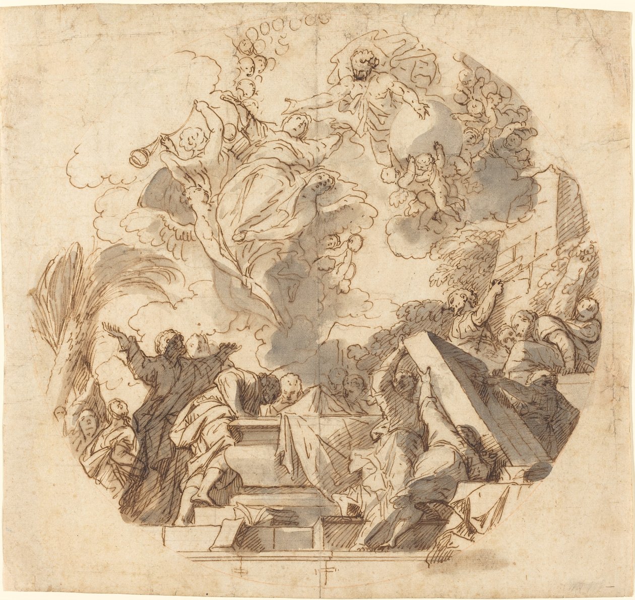 De tenhemelopneming van de Maagd door Melchior Steidl