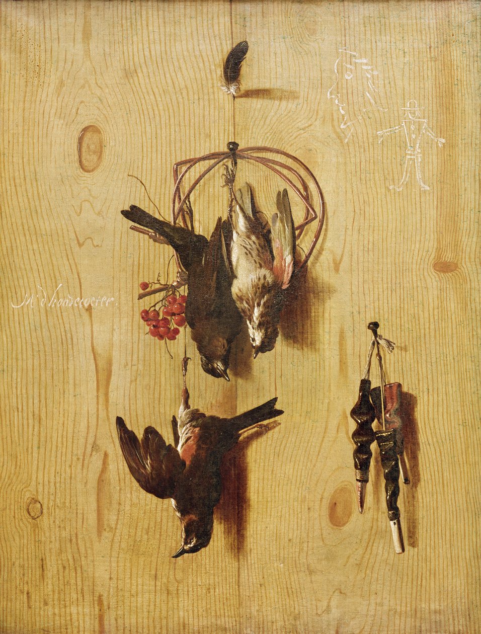 Dode vogels door Melchior de Hondecoeter