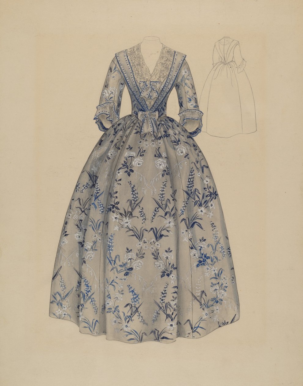 Jurk, c. 1936 door Melita Hofmann