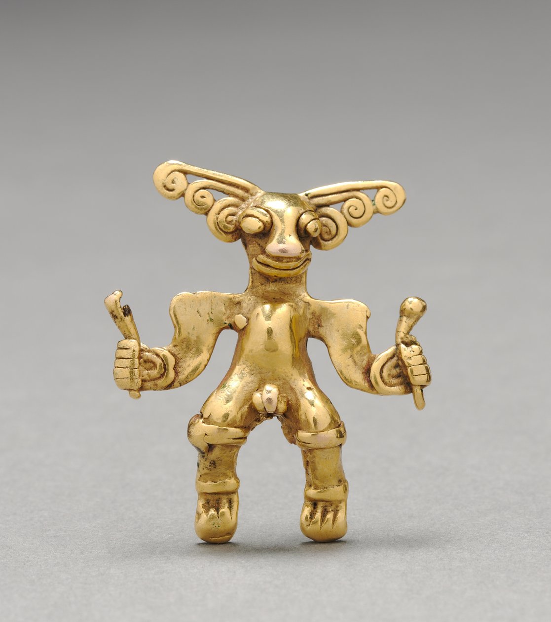 Beeldje Hanger, c. 1000-1550 door Mesoamerican Mesoamerican