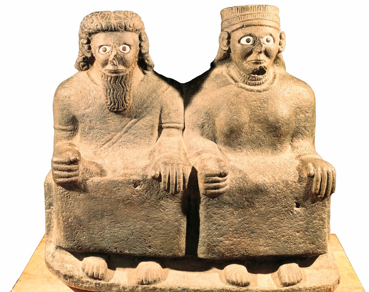 God Hadad en Godin Ishtar door Mesopotamian Mesopotamian