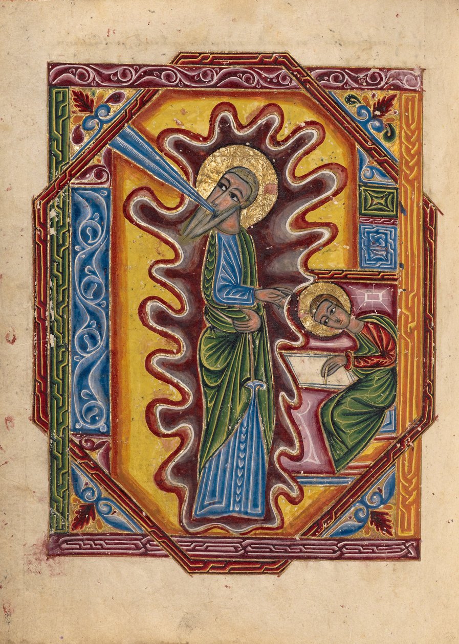 Sint Johannes de Evangelist door Mesrop of Khizan