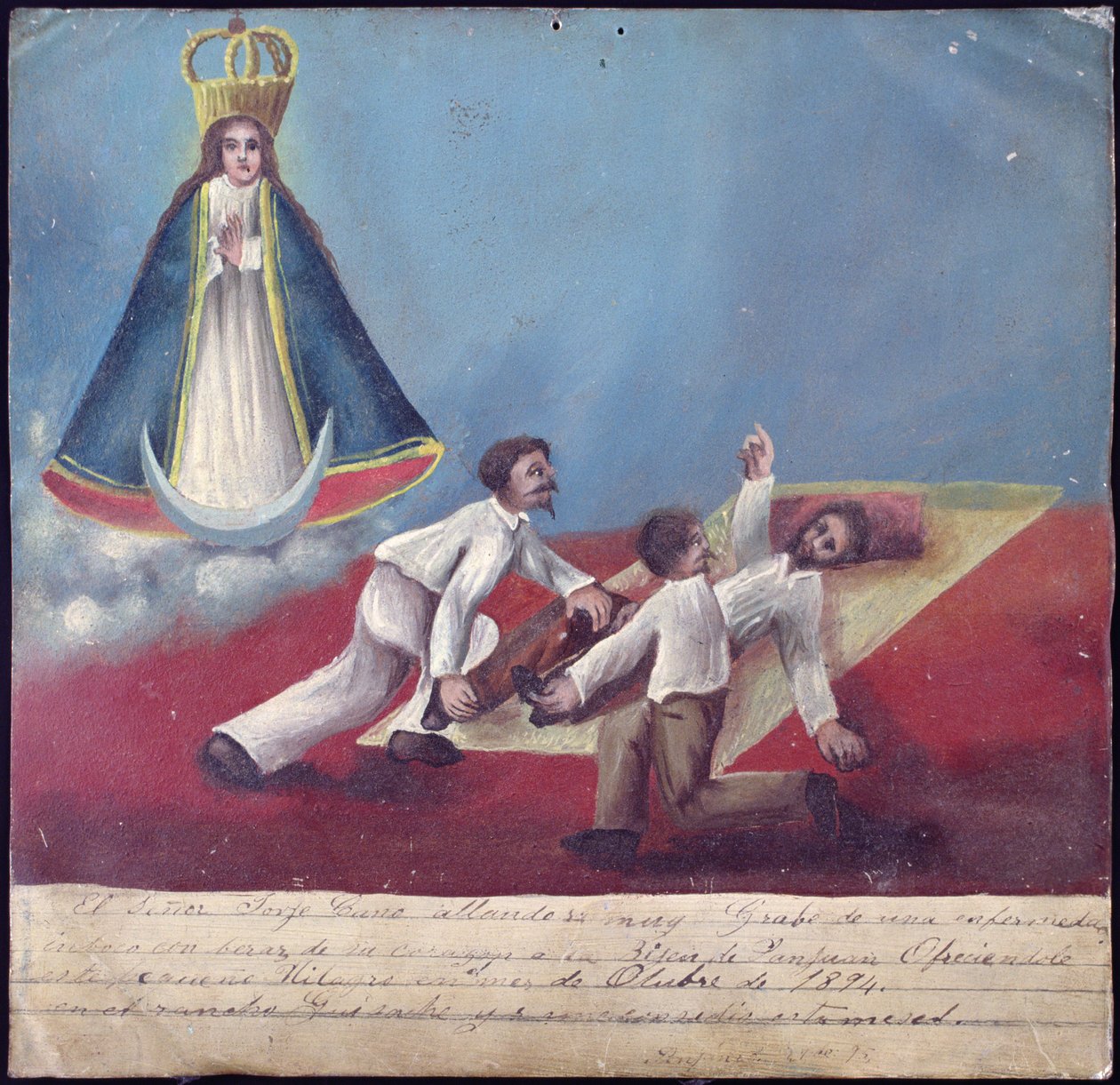 Ex-Voto door Mexican School