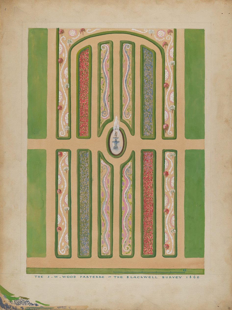 Parterre - J. W. Wood door Meyer Goldbaum