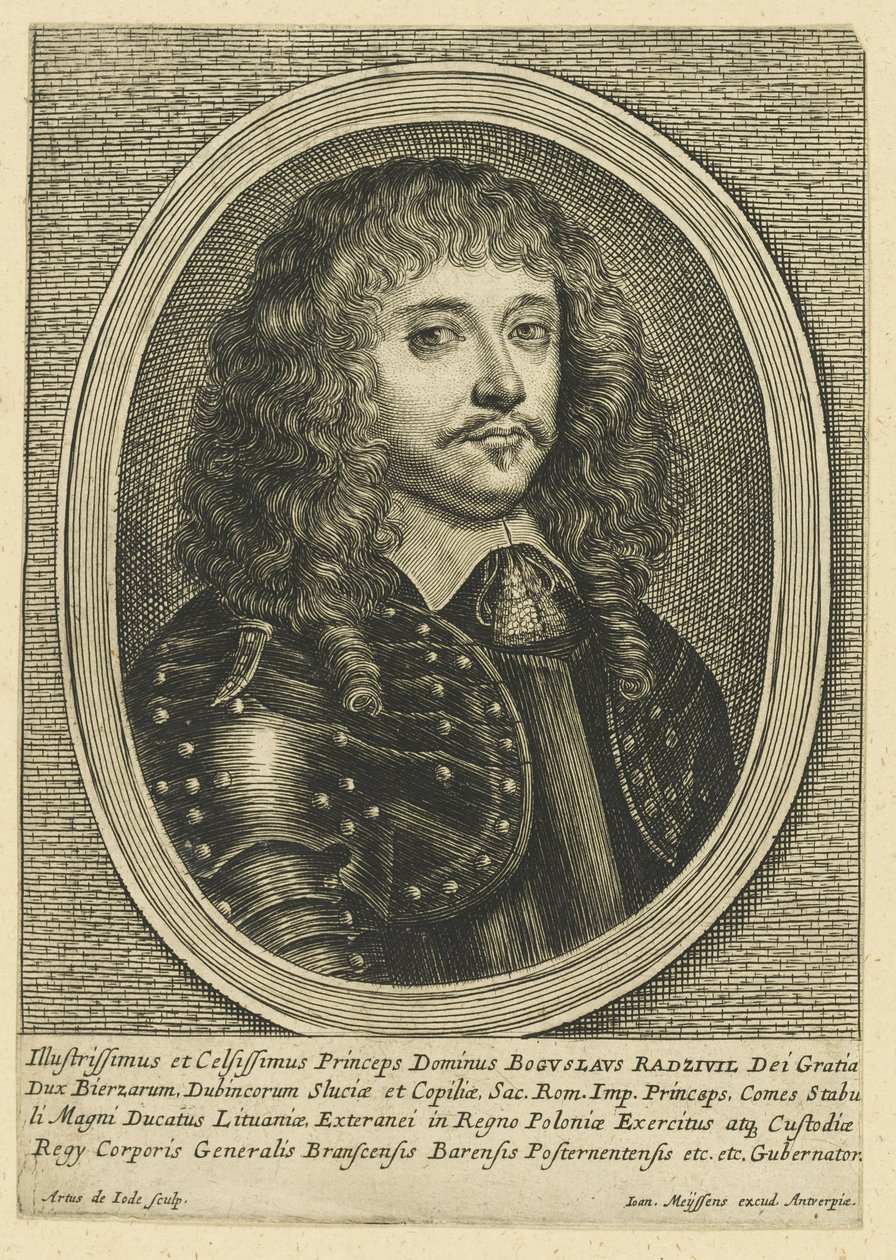 Portret van Boguslaw Radziwill 1620-1669, ca. 1650 door Meyssens