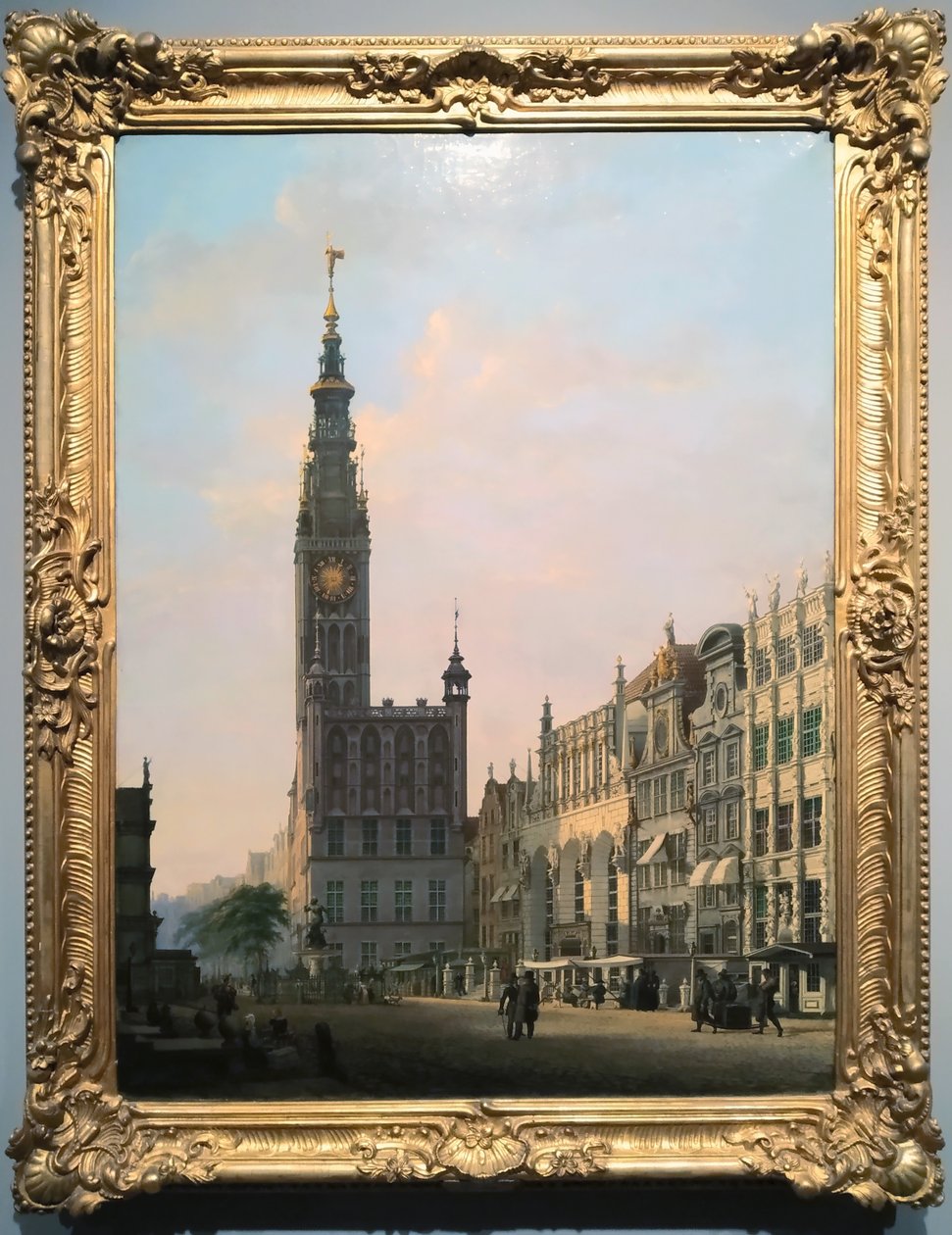 De Lange Markt in Gdańsk door Michael Carl Gregorovius