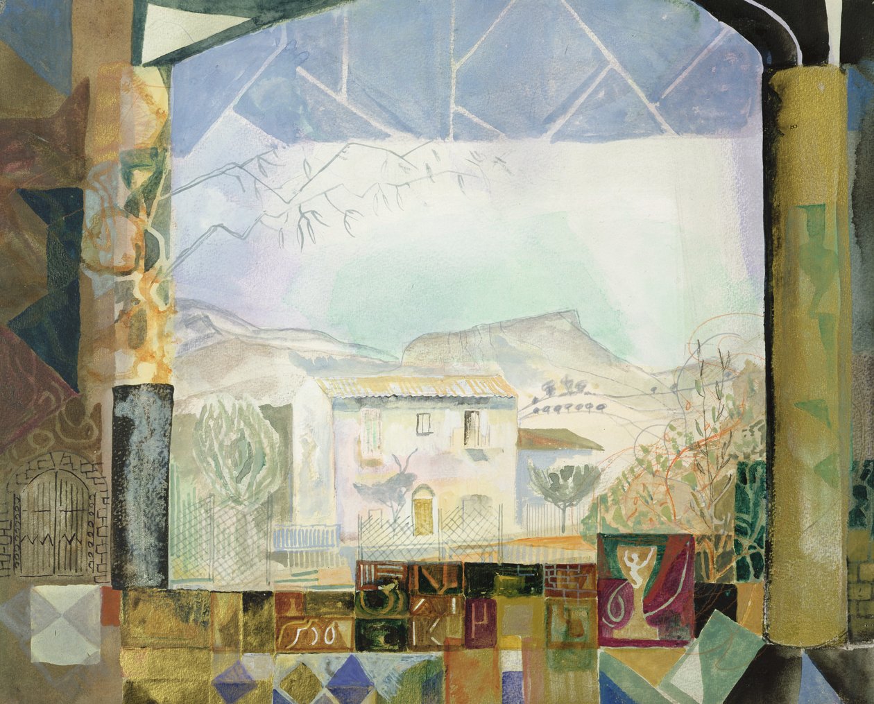 St Clemente - Het Witte Huis door Michael Chase