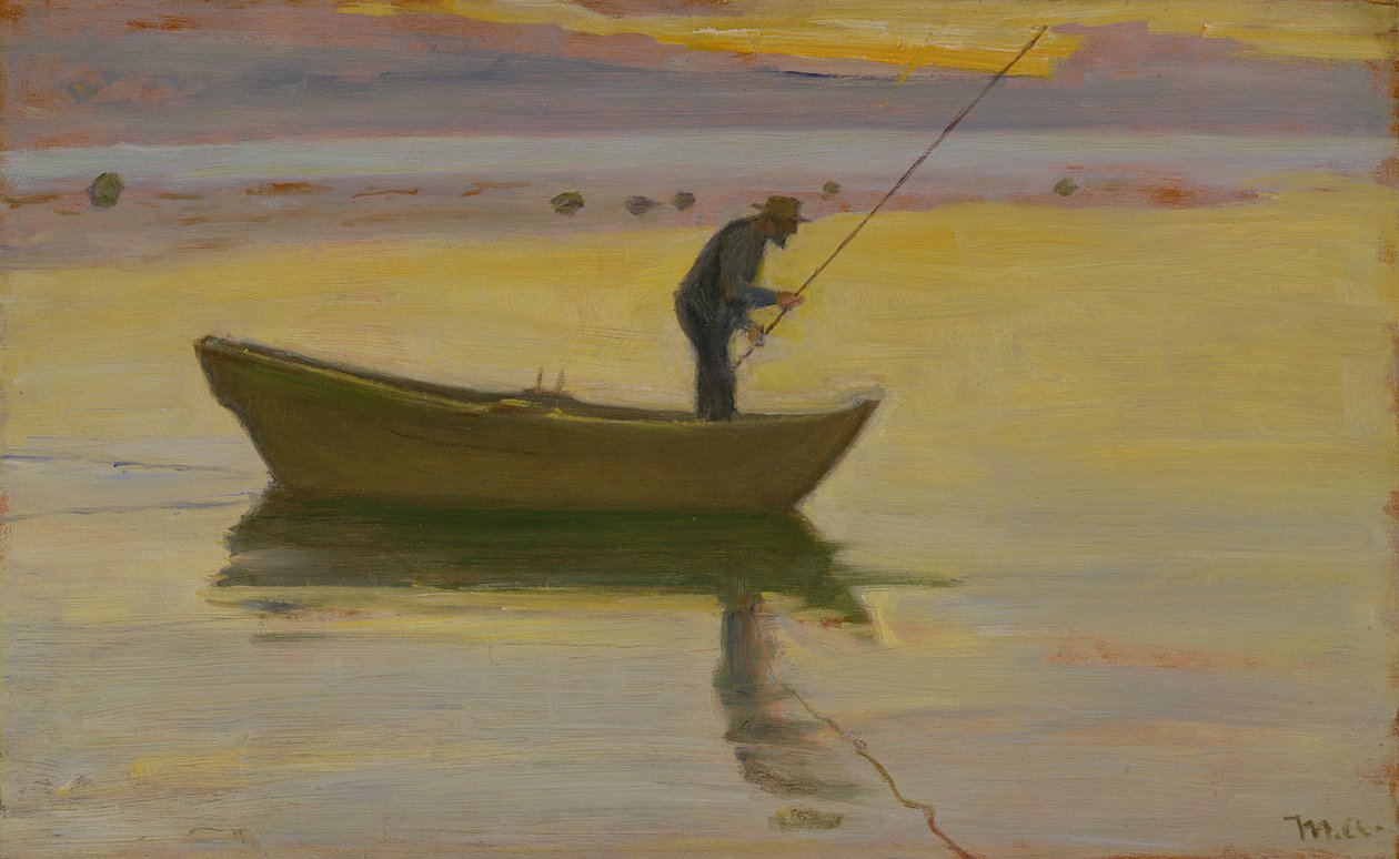 Aalestangeren door Michael Peter Ancher