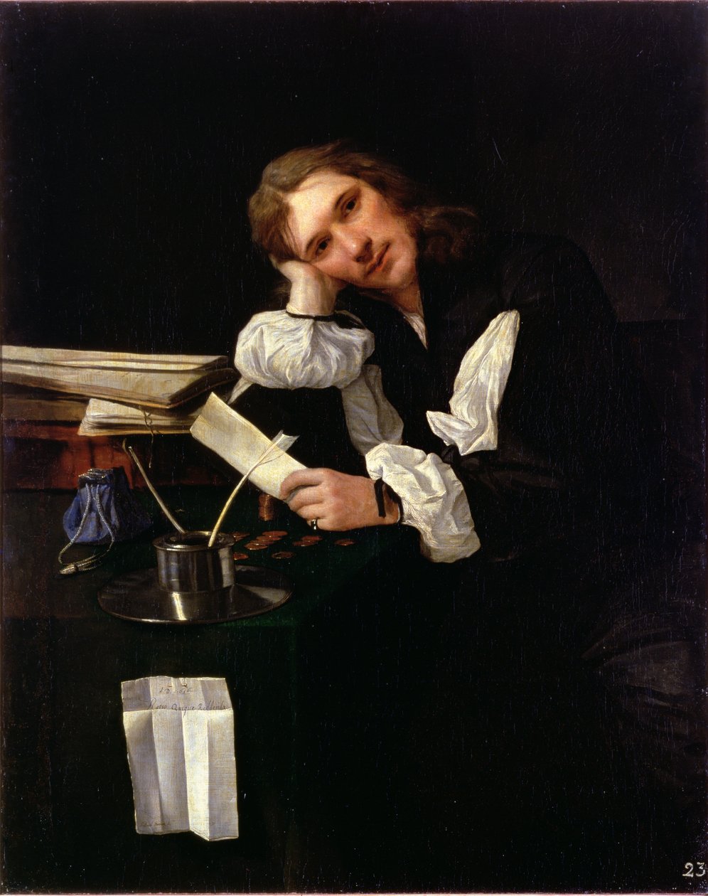Zelfportret, 1656 door Michael Sweerts