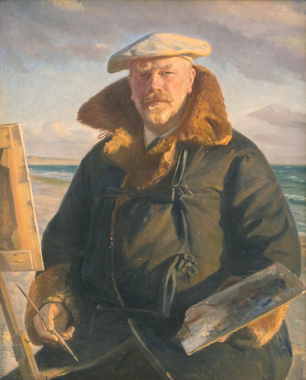 Zelfportret door Michael Ancher