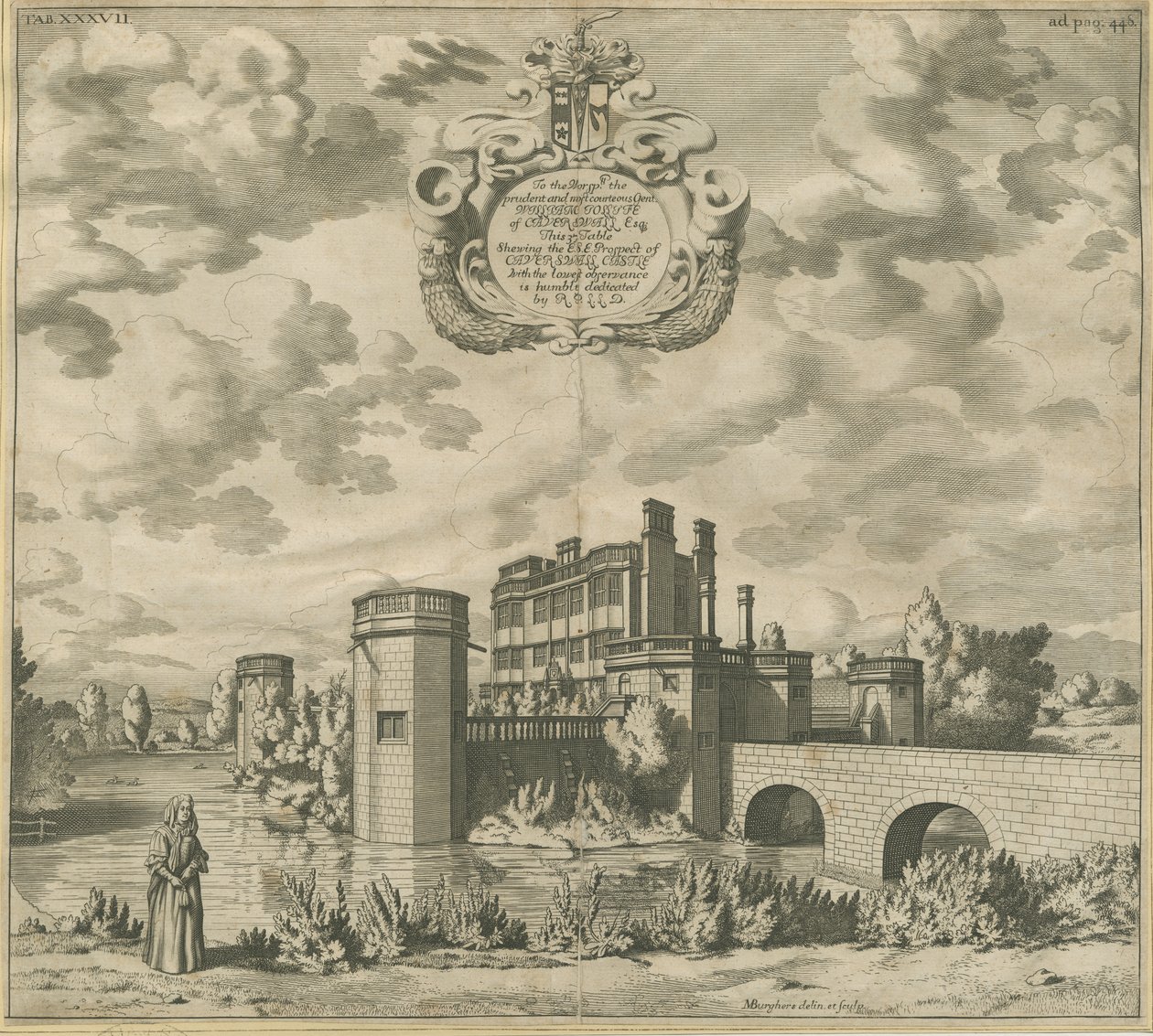 Caverswall Kasteel door Michael Burghers