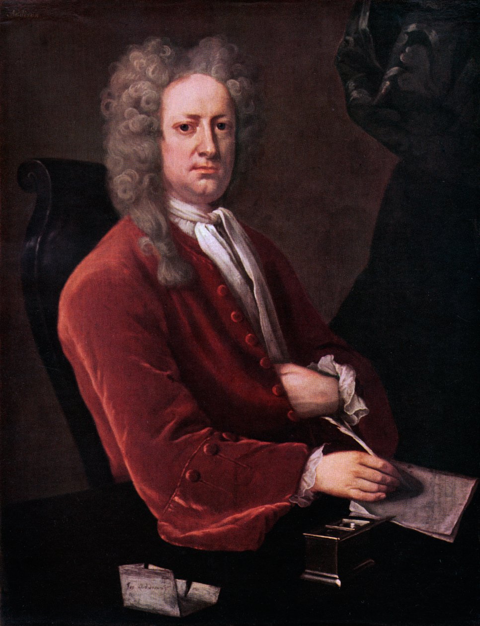 Joseph Addison - portret door Michael Dahl