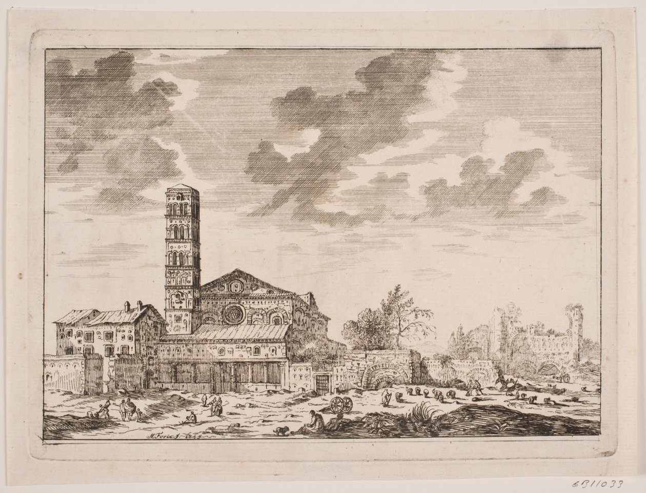Italiaanse kerk door Michael Fosie