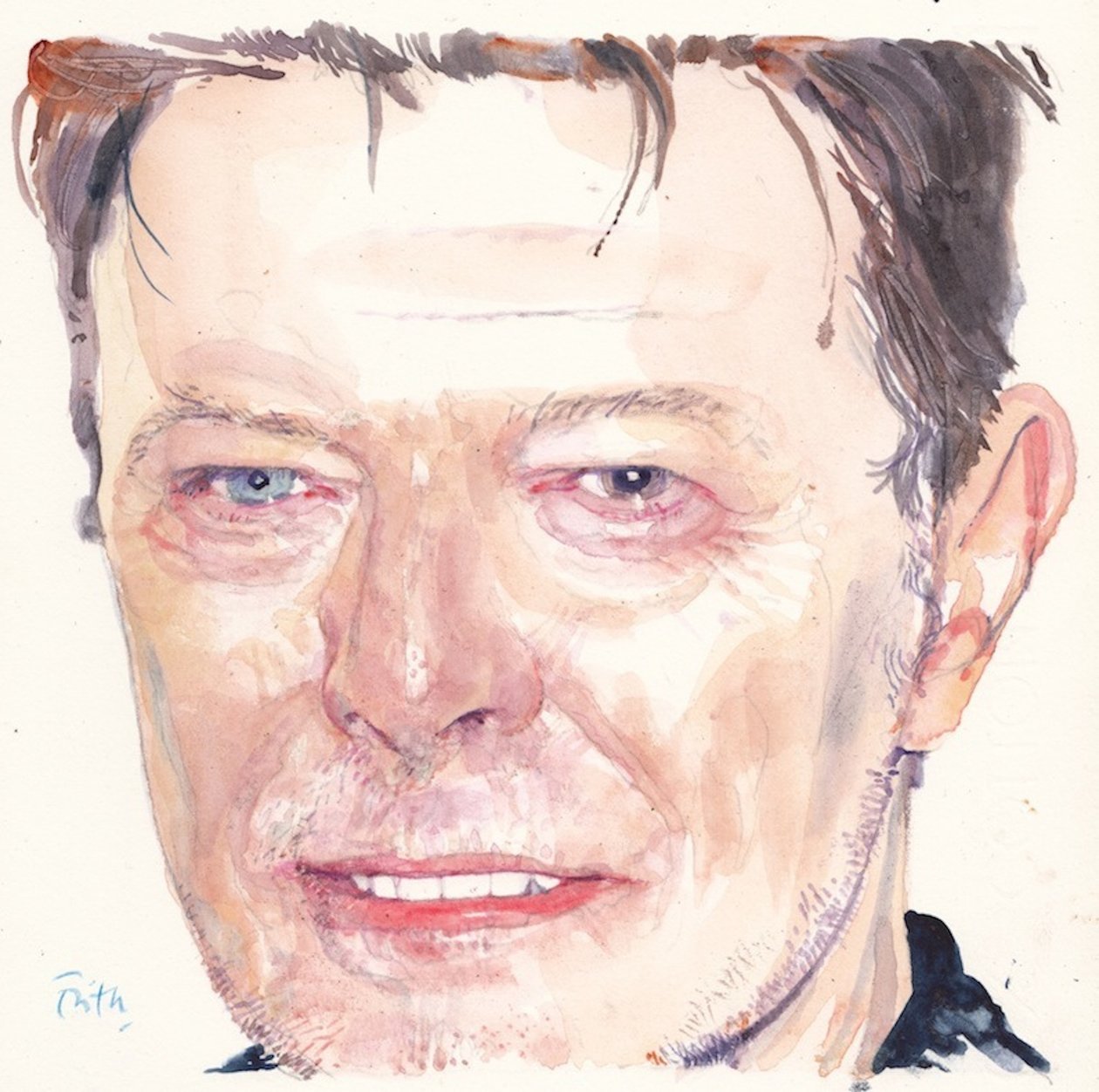 David Bowie door Michael Frith