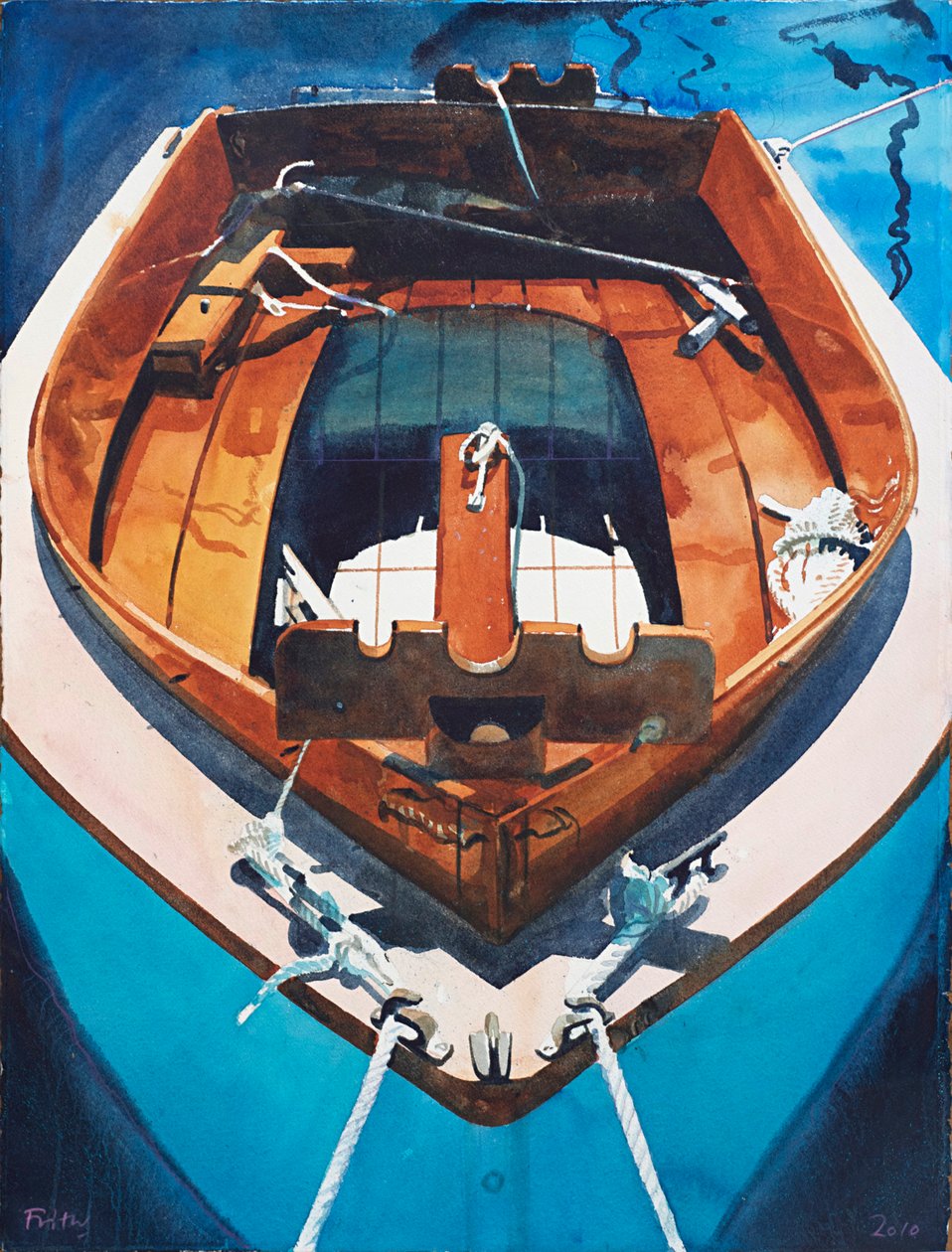 Dinghy door Michael Frith