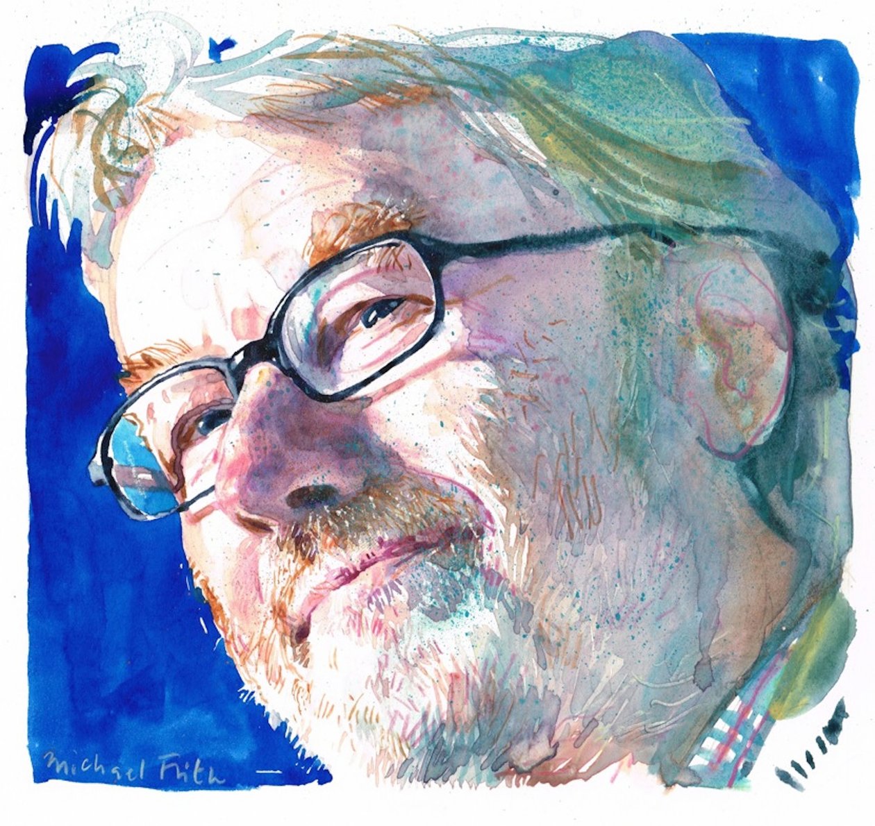 Iain Banks door Michael Frith