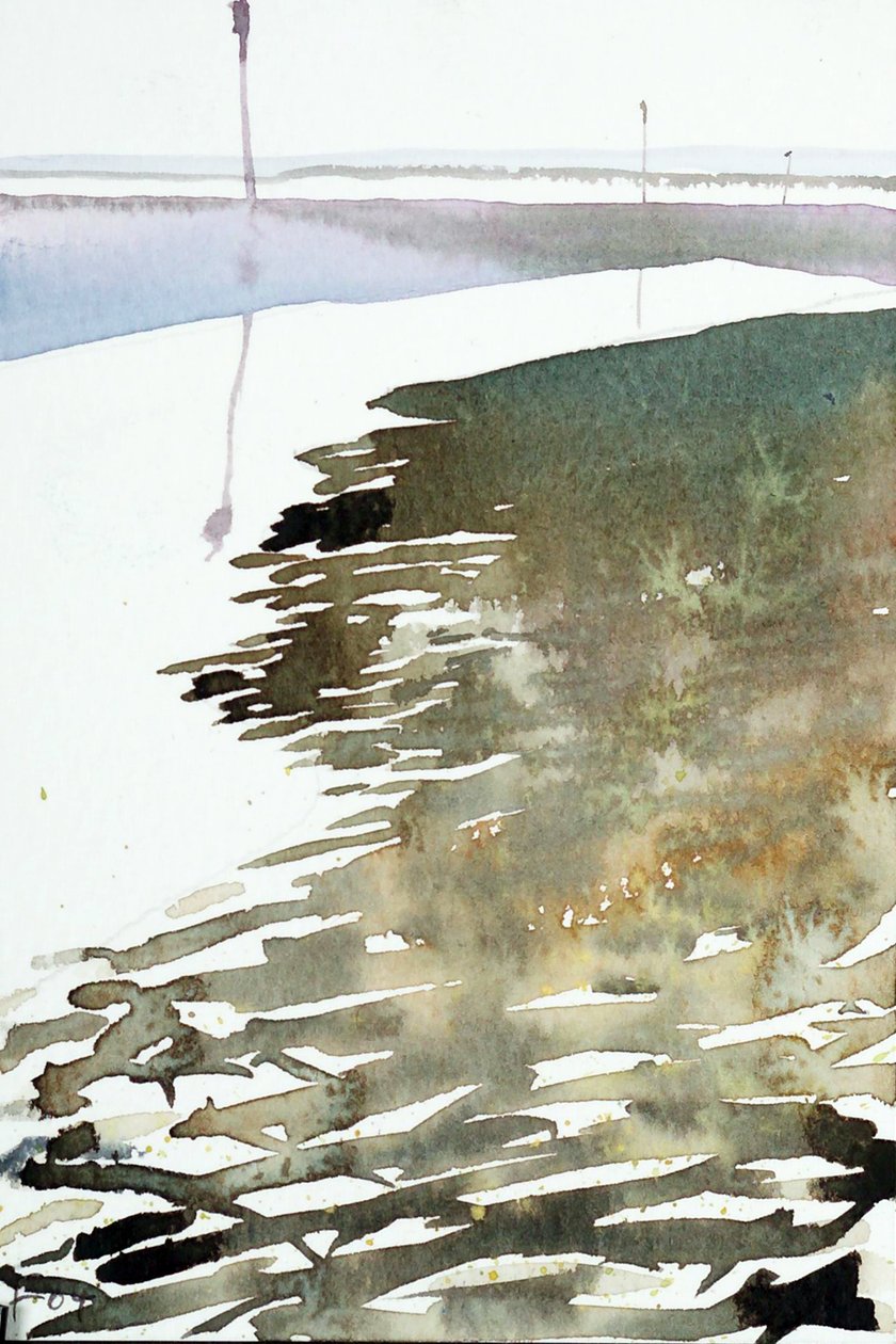 Snow Hill Creek door Michael Frith