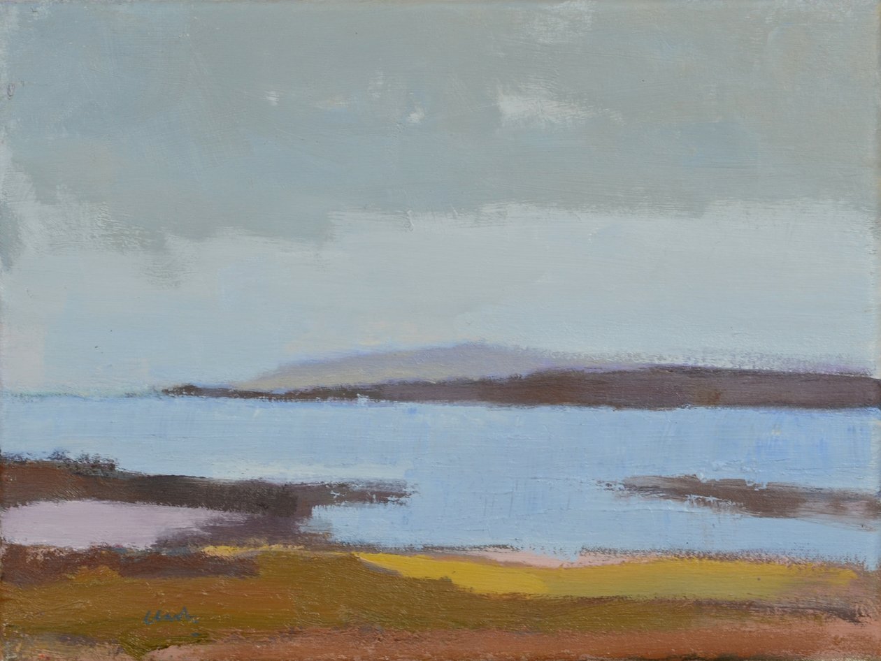 Iona, 2017 (olieverf op linnen) door Michael G. Clark