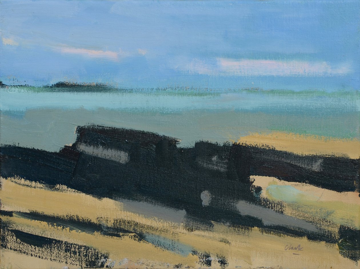 Mull, 2017 (olieverf op linnen) door Michael G. Clark