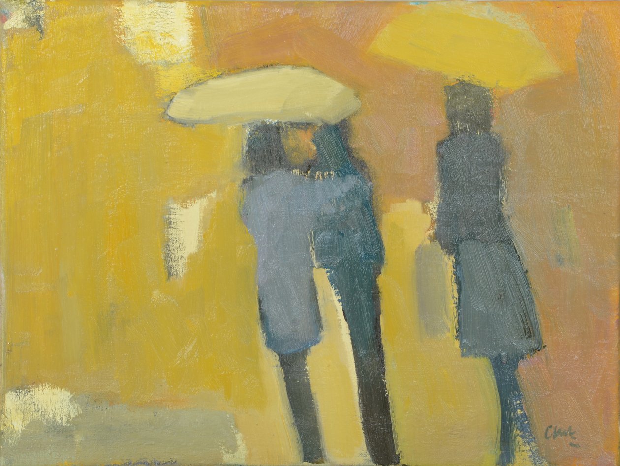 Parijs, oktober, 2016 (olieverf op linnen) door Michael G. Clark