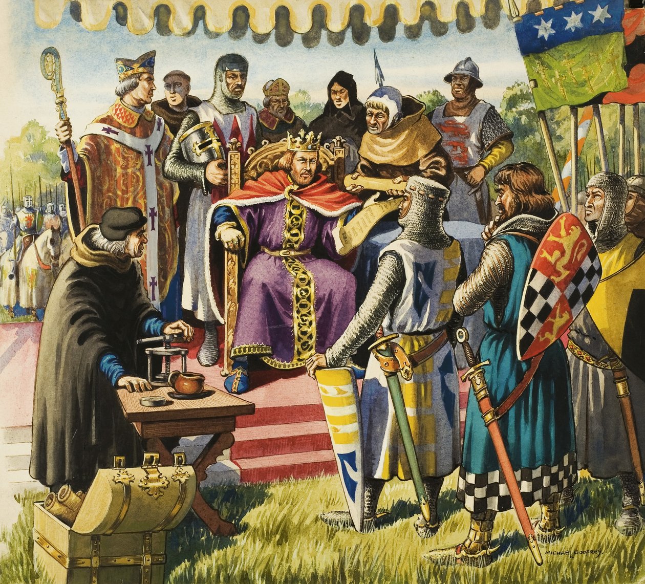 Magna Carta door Michael Godfrey