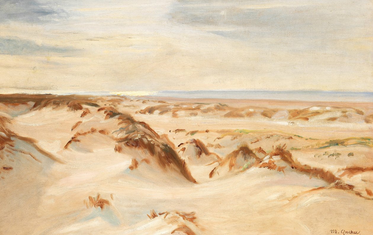 Duinen, Skagen. door Michael Peter Ancher